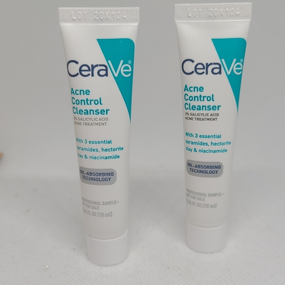 CeraVe Skincare 2 Cerave Mini Travel Acne Cleanser Ml Poshmark
